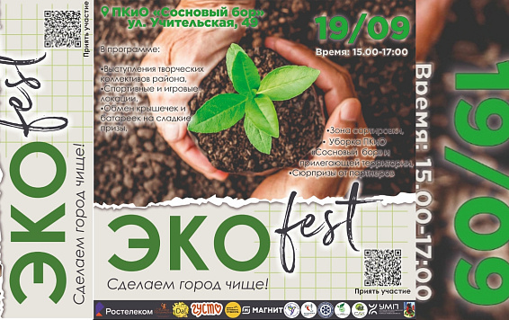 Сделаем город чище «ЭКОФЕСТ»